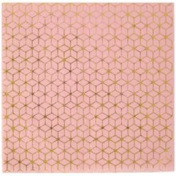 20 Serviettes Carreau De Ciment En Cuivre 25 X 25 Cm