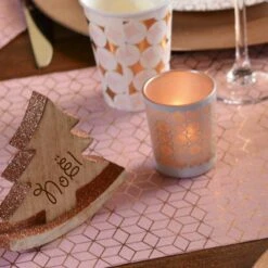 20 Serviettes Carreau De Ciment En Cuivre 25 X 25 Cm -Vacances Vaisselle Magasin product 322