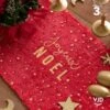 Chemin De Table Joyeux Noël En Fourrure Rouge 3 M 2 Chemin De Table Joyeux Noël En Fourrure Rouge 3 M -Vacances Vaisselle Magasin product 351