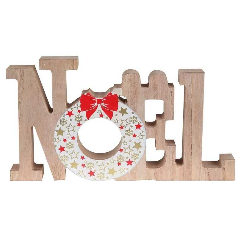 Décoration Lettres Noël 24 Cm 4 Décoration Lettres Noël 24 Cm – Image 2