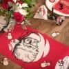 Chemin De Table Rouge Père Noël D'antan 3 M -Vacances Vaisselle Magasin product 389