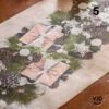 Chemin De Table Noël Traditionnel Blanc 5 M -Vacances Vaisselle Magasin product 396
