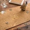 Chemin De Table Joyeux Noël En Fourrure 3 M -Vacances Vaisselle Magasin product 414