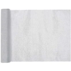 Chemin De Table Organdi Métallisé Argent 5 M -Vacances Vaisselle Magasin product 448
