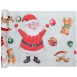 Chemin De Table Père Noël 5 M -Vacances Vaisselle Magasin product 455