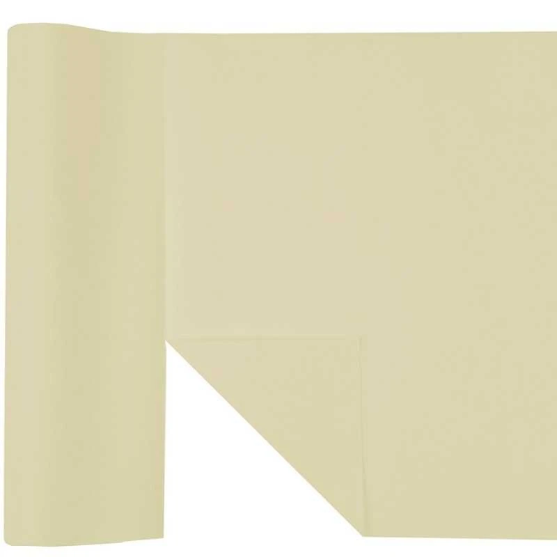 Chemin De Table Non-tissé Premium Ivoire 4,8 M Table'Colors 3 Chemin De Table Non-tissé Premium Ivoire 4,8 M Table'Colors