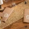 Chemin De Table Sequins Or, 3 M -Vacances Vaisselle Magasin product 460
