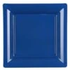 12 Assiettes Carrées Bleu Marine 21,5 Cm 2 12 Assiettes Carrées Bleu Marine 21,5 Cm -Vacances Vaisselle Magasin product 474