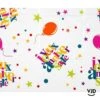 Nappe Anniversaire Festif Multicolore 2,20 M