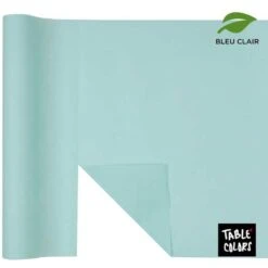 Chemin De Table Non-tissé Premium Bleu Clair 4,8 M Table'Colors 5 Chemin De Table Non-tissé Premium Bleu Clair 4,8 M Table'Colors -Vacances Vaisselle Magasin product 59