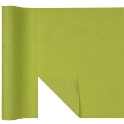 Vacances Vaisselle Magasin 7 Chemin De Table Non-tissé Premium Kiwi 4,8 M Table'Colors