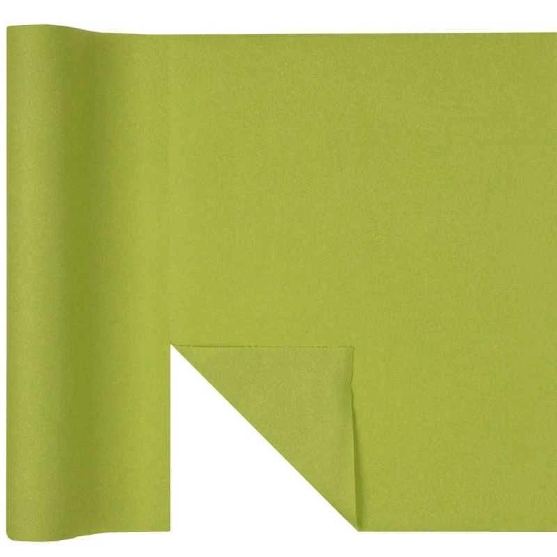 Chemin De Table Non-tissé Premium Kiwi 4,8 M Table'Colors 3 Chemin De Table Non-tissé Premium Kiwi 4,8 M Table'Colors
