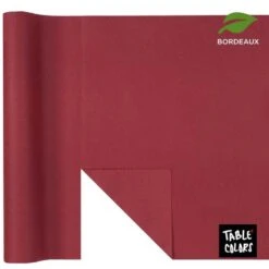 Chemin De Table Non-tissé Premium Bordeaux 4,8 M Table'Colors -Vacances Vaisselle Magasin product 78