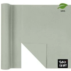 Chemin De Table Non-tissé Premium Gris 4,8 M Table'Colors -Vacances Vaisselle Magasin product 80