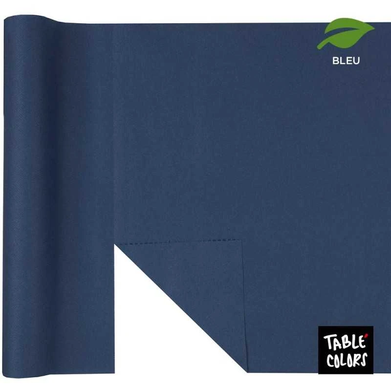 Chemin De Table Non-tissé Premium Bleu 4,8m Table'Colors 4 Chemin De Table Non-tissé Premium Bleu 4,8m Table'Colors – Image 2