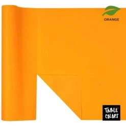 Chemin De Table Non-tissé Premium Orange 4,8m Table'Colors -Vacances Vaisselle Magasin product 84