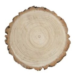 Rondin En Bois Naturel Massif Centre De Table 26 X 4 Cm -Vacances Vaisselle Magasin rondin en bois naturel massif centre de table 26cm x 4 cm 7