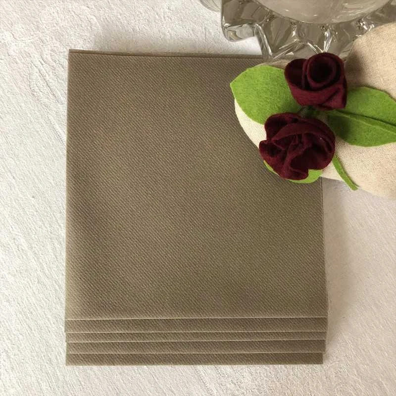 50 Serviettes élégance Non-tissées Argile 40 X 40 Cm 7 50 Serviettes élégance Non-tissées Argile 40 X 40 Cm – Image 5