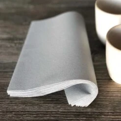 50 Serviettes élégance Non-tissées Gris Béton 40 X 40 Cm 7 50 Serviettes élégance Non-tissées Gris Béton 40 X 40 Cm -Vacances Vaisselle Magasin serviette en non tisse gris beton 40 x 40cm 1