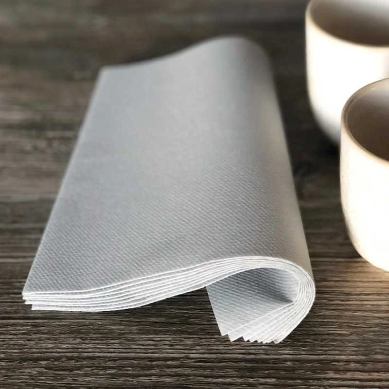 50 Serviettes élégance Non-tissées Gris Béton 40 X 40 Cm 4 50 Serviettes élégance Non-tissées Gris Béton 40 X 40 Cm – Image 2