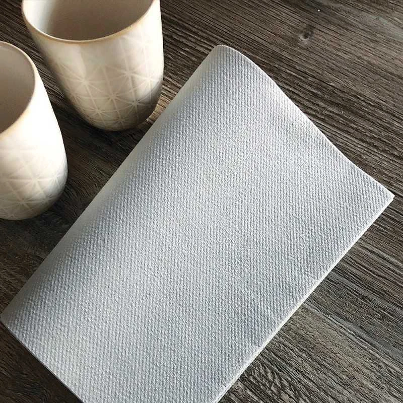 50 Serviettes élégance Non-tissées Gris Béton 40 X 40 Cm 5 50 Serviettes élégance Non-tissées Gris Béton 40 X 40 Cm – Image 3