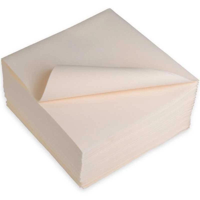 50 Serviettes En Non-tissé Façon Lin Ivoire 40 X 40 Cm 6 50 Serviettes En Non-tissé Façon Lin Ivoire 40 X 40 Cm – Image 4