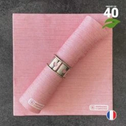 40 Serviettes Célytiss Nature Roses 40 Cm