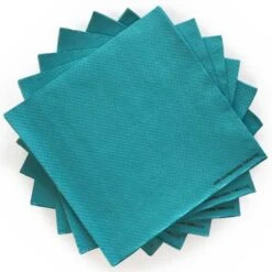 40 Serviettes Bleues Ethik Nature 40 X 40 Cm -Vacances Vaisselle Magasin serviettes ethik chic 40 x 40 cm bleues 5