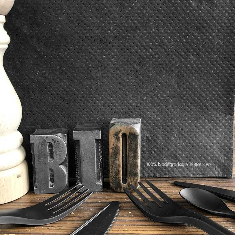 40 Serviettes Granites Ethik Nature 40 X 40 Cm 4 40 Serviettes Granites Ethik Nature 40 X 40 Cm – Image 2