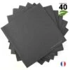 40 Serviettes Granites Ethik Nature 40 X 40 Cm -Vacances Vaisselle Magasin serviettes ethik chic 40 x 40 granit