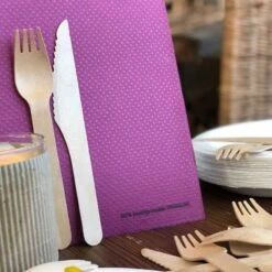 40 Serviettes Prunes Ethik Nature 40 X 40 Cm 12 40 Serviettes Prunes Ethik Nature 40 X 40 Cm -Vacances Vaisselle Magasin serviettes ethik chic 40 x 40 prune 4