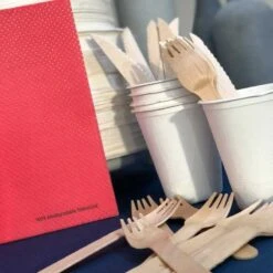 40 Serviettes Rouge Cerise Ethik Nature 40 X 40 Cm -Vacances Vaisselle Magasin serviettes ethik chic 40 x 40 rouge cerise par 40 2