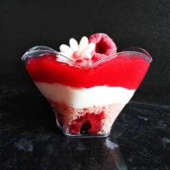 25 Verrines Apéritive Rose 9 Cl -Vacances Vaisselle Magasin verrine aperitive rose 9 cl recyclable reutilisable par 25 2