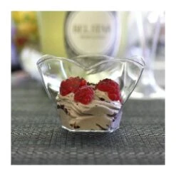 25 Verrines Apéritive Rose 9 Cl -Vacances Vaisselle Magasin verrine aperitive rose 9 cl recyclable reutilisable par 25 5