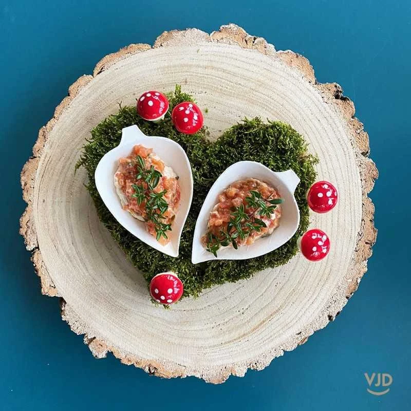 50 Verrines Feuilles Fibres Naturelles 4 50 Verrines Feuilles Fibres Naturelles – Image 2