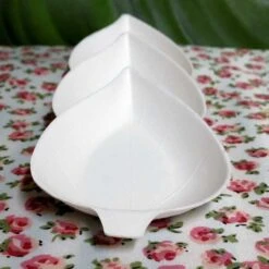 50 Verrines Feuilles Fibres Naturelles 14 50 Verrines Feuilles Fibres Naturelles -Vacances Vaisselle Magasin verrine biodegradable feuille par 50 4