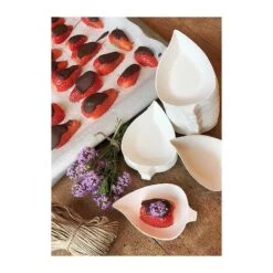 50 Verrines Feuilles Fibres Naturelles 17 50 Verrines Feuilles Fibres Naturelles -Vacances Vaisselle Magasin verrine biodegradable feuille par 50 7