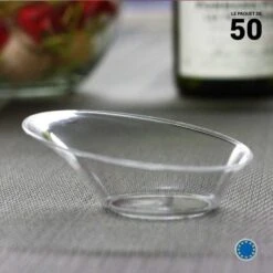 50 Verrines Cup Cristal 5 Cl -Vacances Vaisselle Magasin verrine cup cristal 5cl recyclable reutilisable par 50 2
