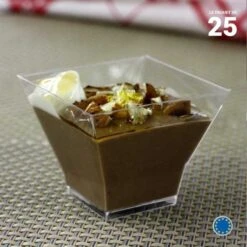 25 Verrines Design Cristal 12 Cl 14 25 Verrines Design Cristal 12 Cl -Vacances Vaisselle Magasin verrine design cristal 12 cl recyclable reutilisable par 25 2